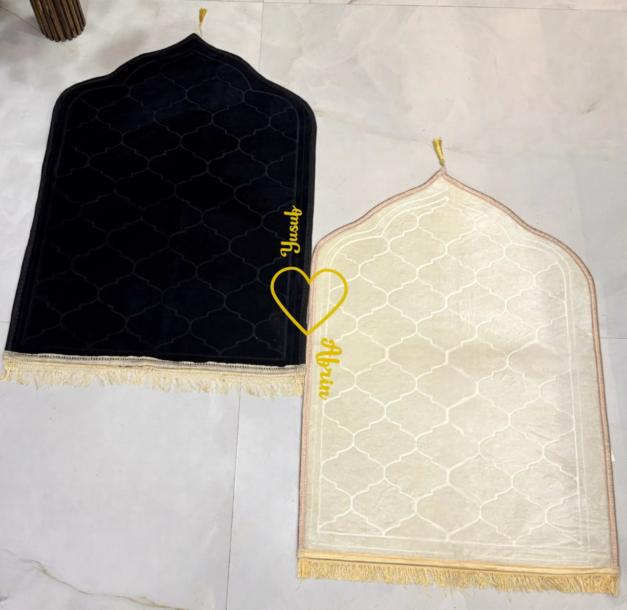 Couple Janamaz with Heart