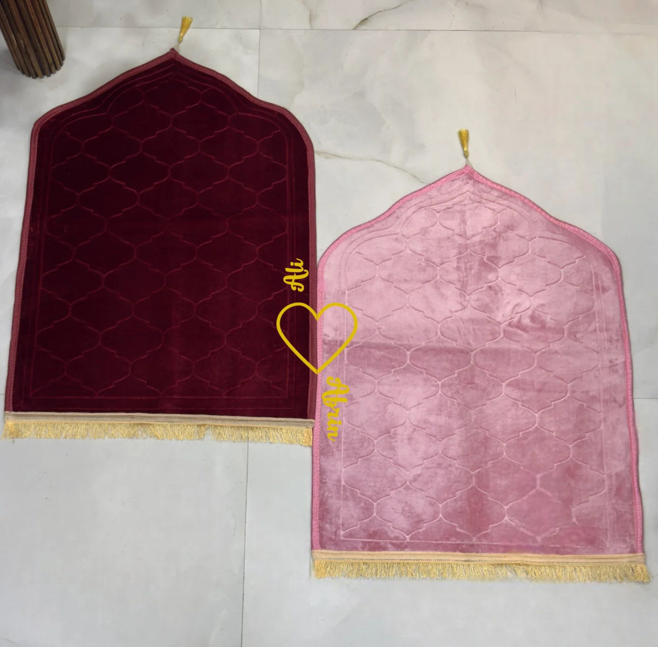 Couple Janamaz with Heart